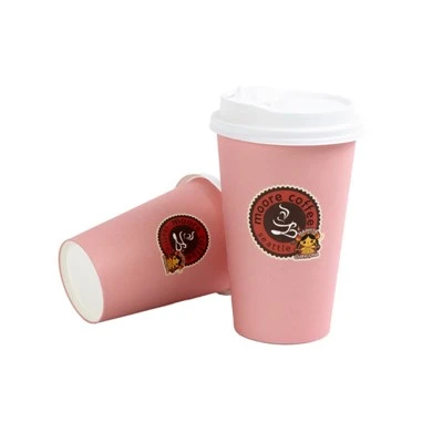 16oz Cupáin Páipéar Te Balla Aonair